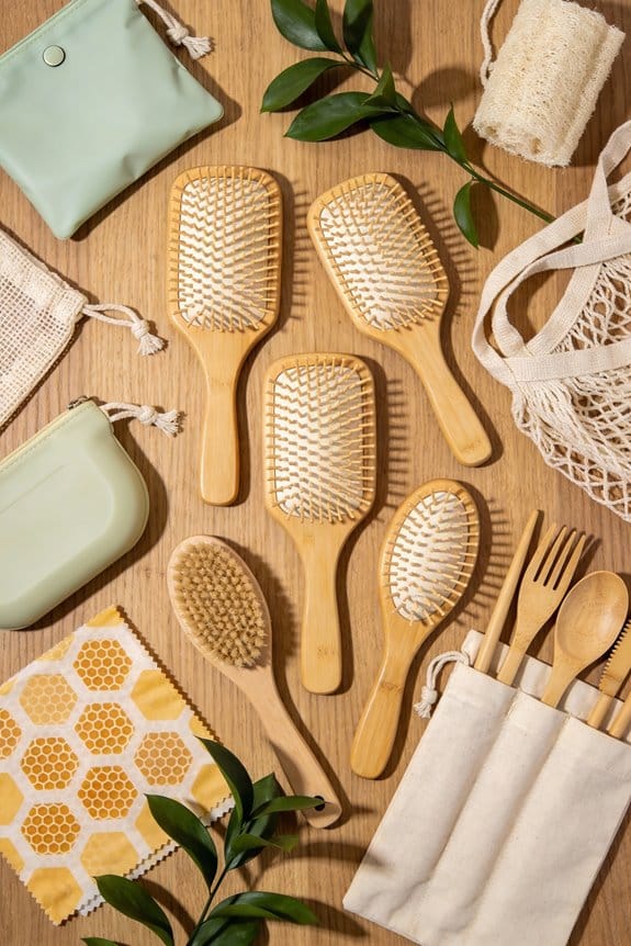 bamboo brushes for beautiful hair