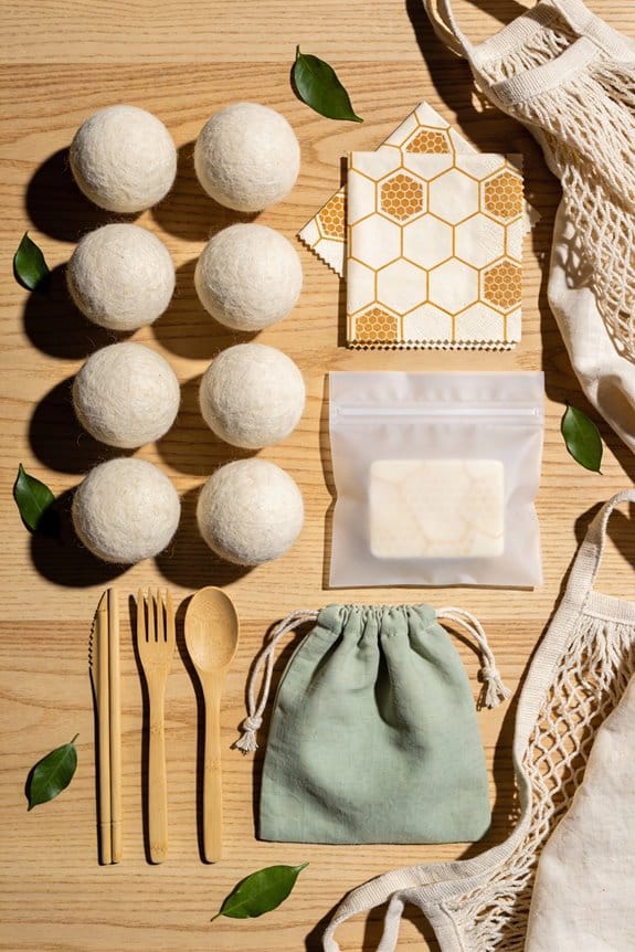 efficient laundry with dryer balls