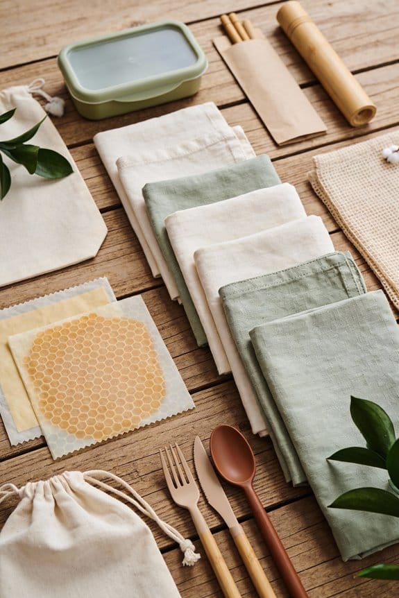 organic cotton dining napkins