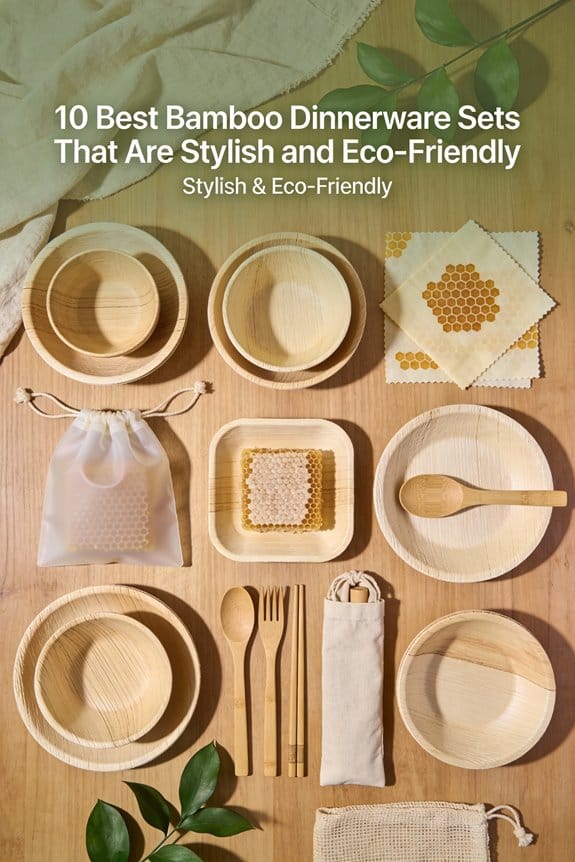 stylish eco friendly dinnerware sets