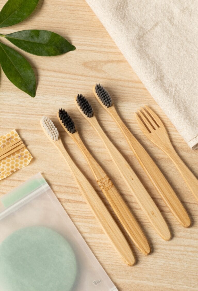 bamboo toothbrushes with charcoal
