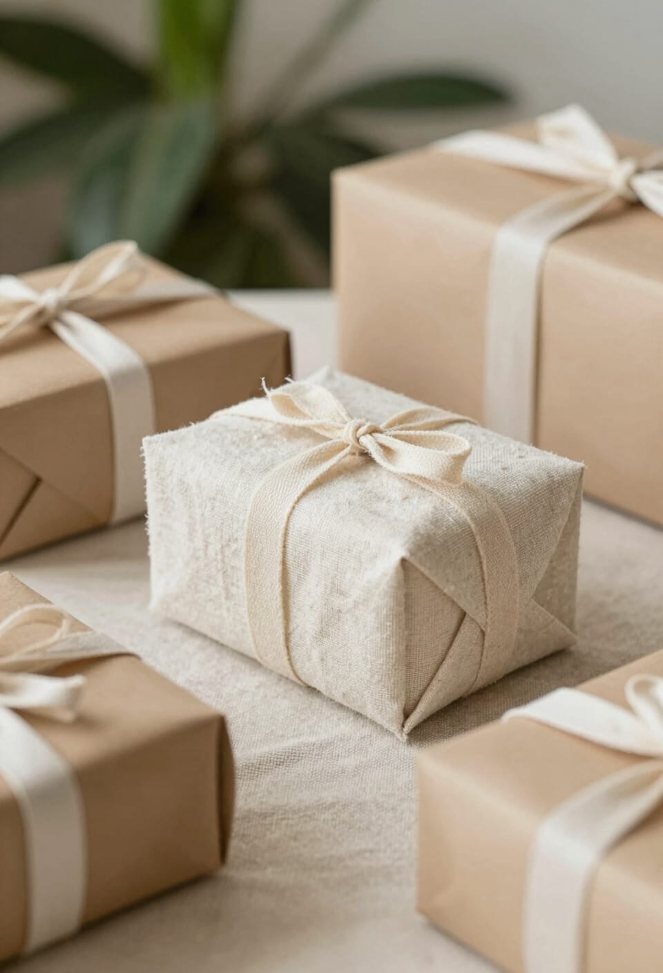 creative low waste gift wrapping
