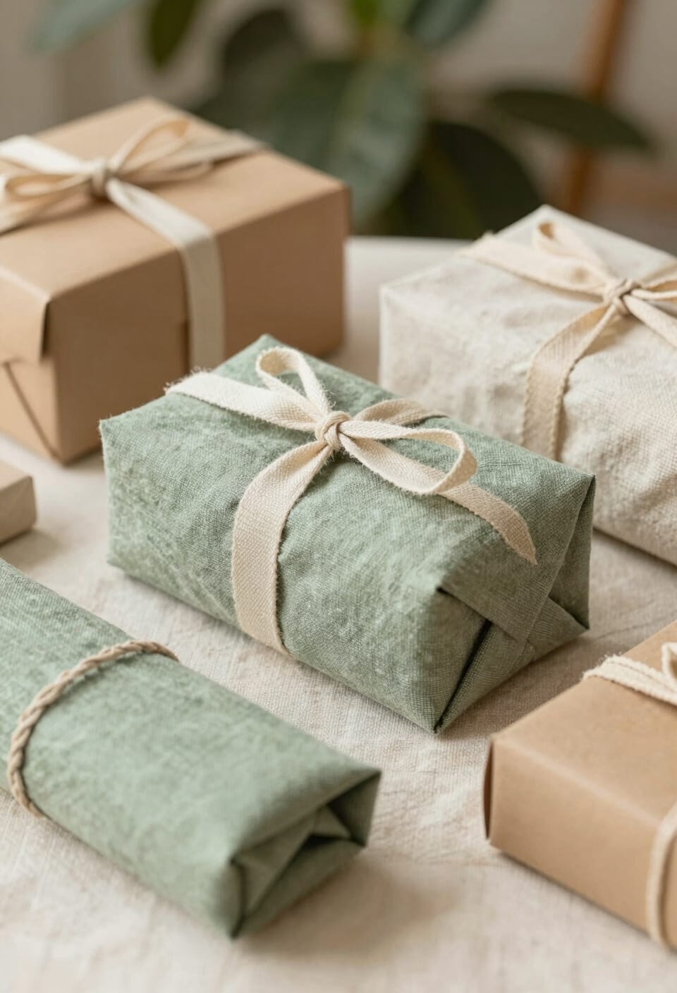 creative low waste gift wrapping