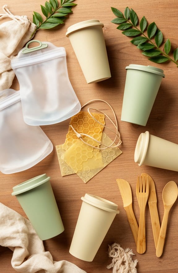 eco friendly bamboo fiber cups