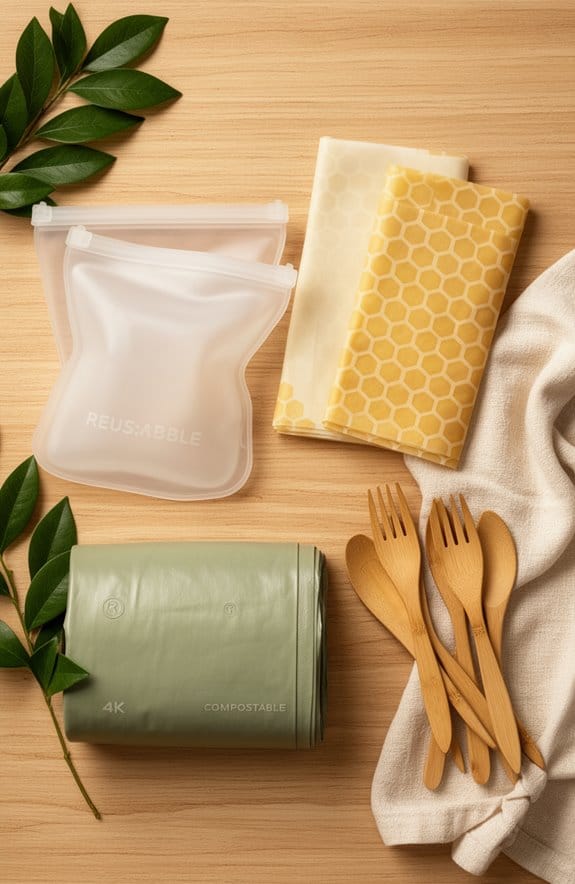 eco friendly compostable lawn bags