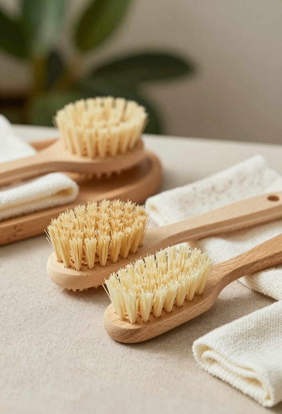 eco friendly dish cleaning brushes