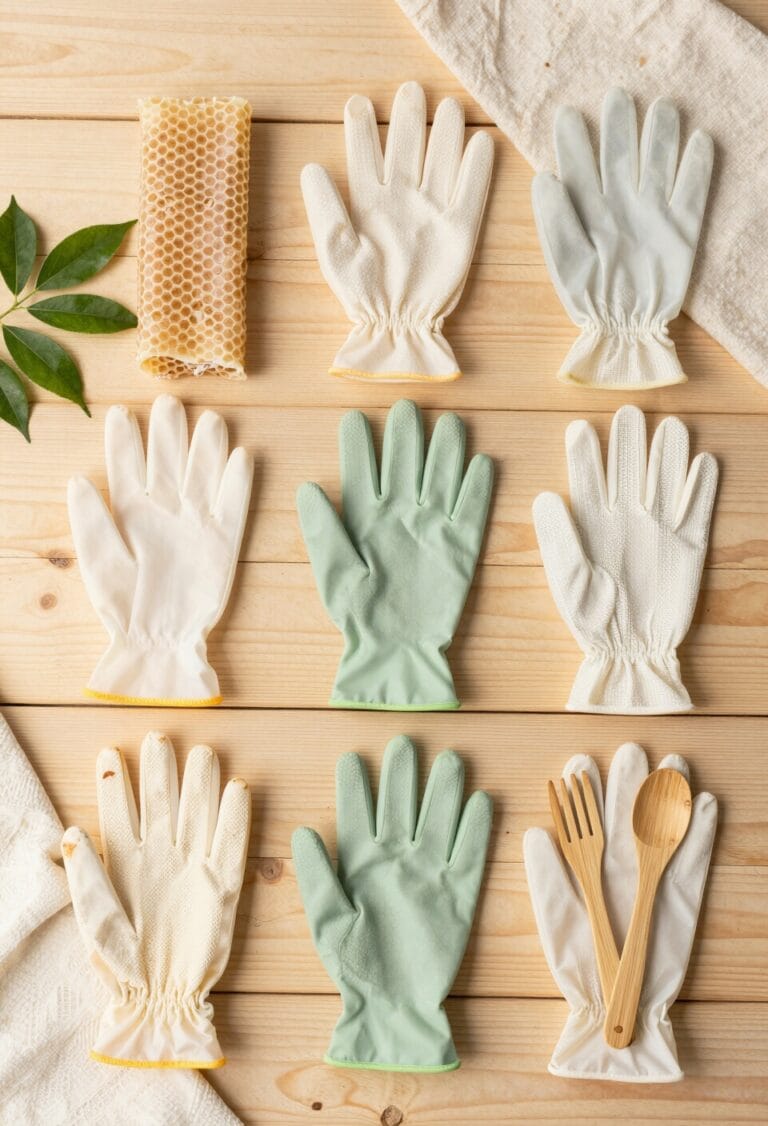 eco friendly gardening gloves selection