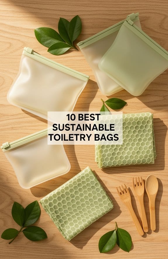 10 Best Sustainable Toiletry Bags That's Good for the Planet 9 eco friendly toiletry bag options