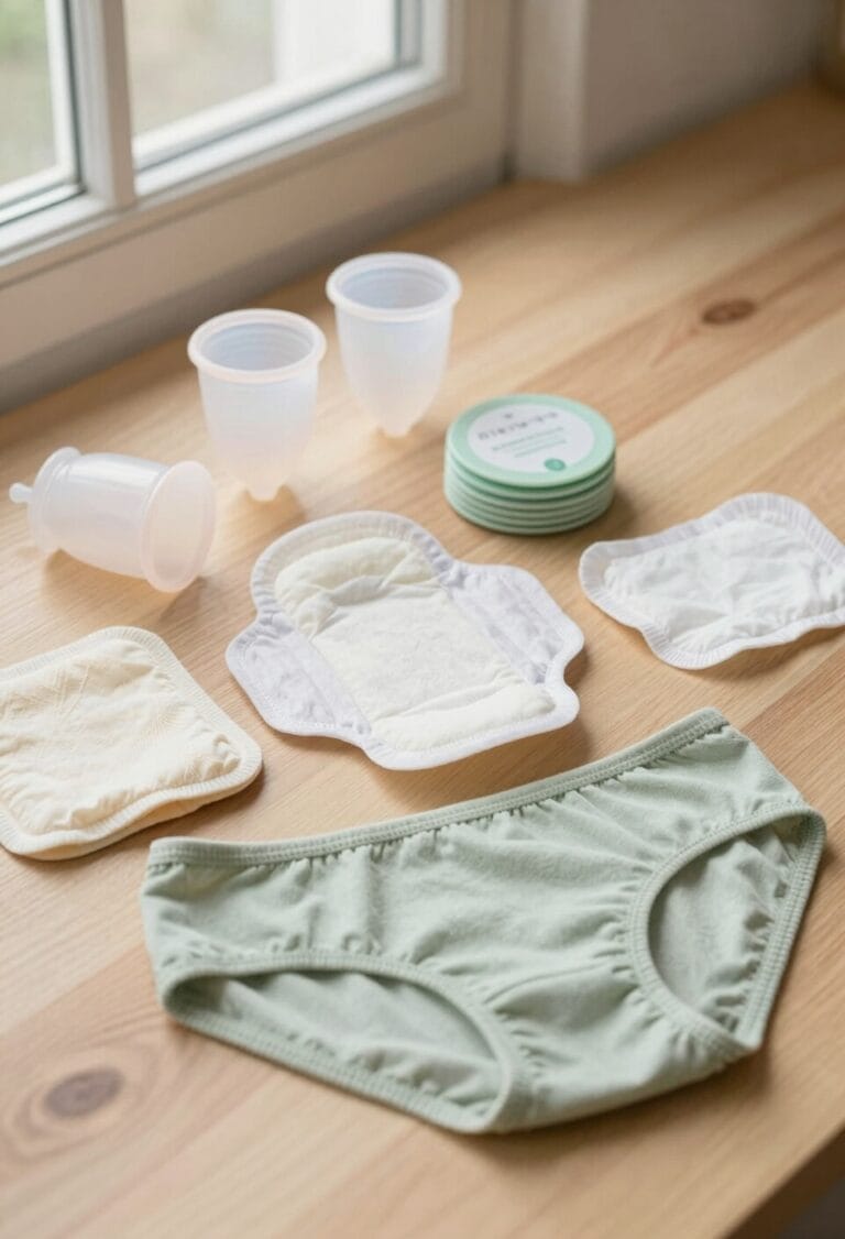 menstrual hygiene product options