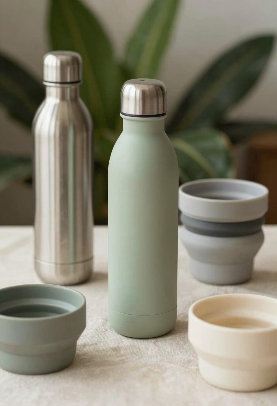 reusable bottles reduce plastic