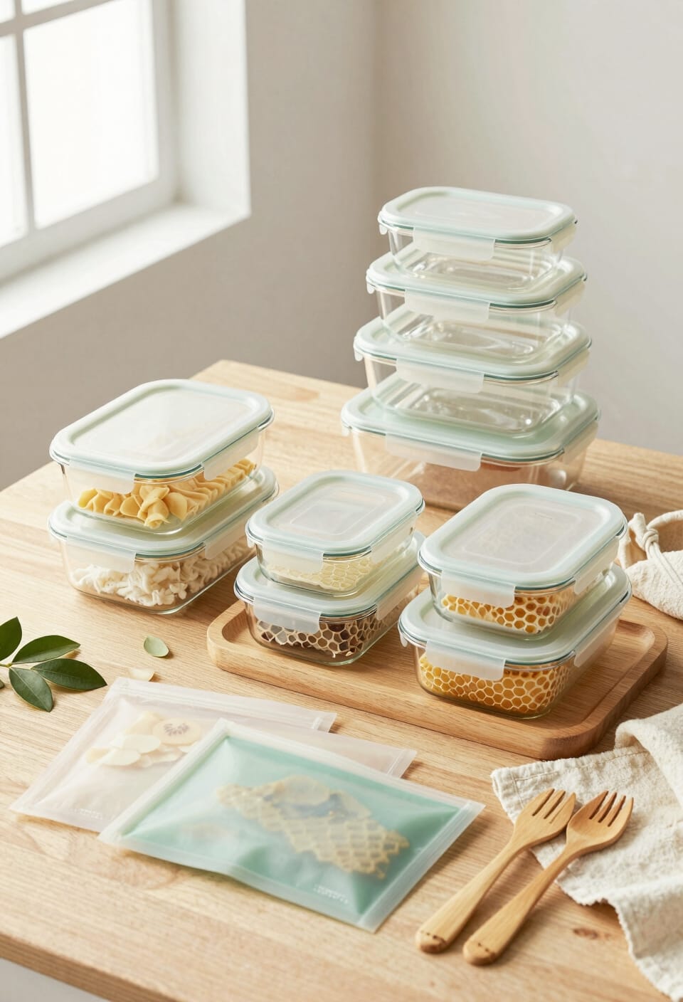 stackable glass storage solutions