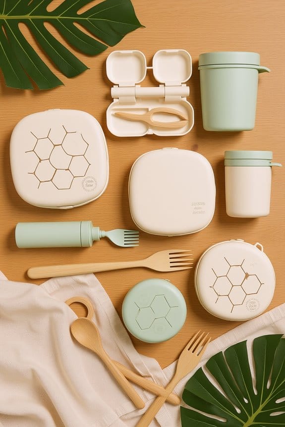 stylish eco friendly meal containers