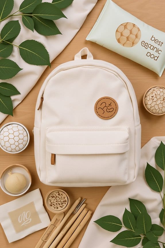stylish sustainable organic backpacks