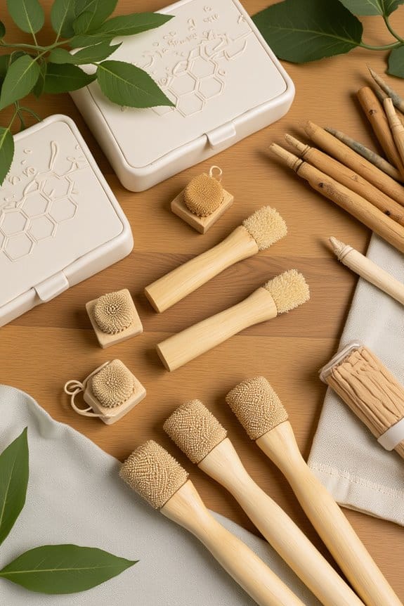top wooden bath brushes